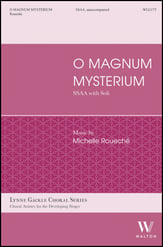 O Magnum Mysterium SSAA choral sheet music cover